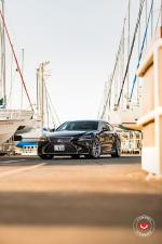 Lexus LS500h AWD on Vossen Wheels (S17-01) 2018 года (JP)
